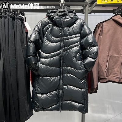 耐克女子羽绒服2025冬款KYOKA同款防水保暖中长款外套 HV2752-010