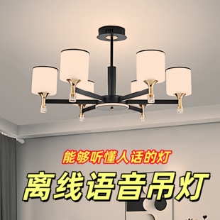 2025年新款北欧客厅吊灯轻奢餐厅卧室现代简约家用别墅新中式灯具