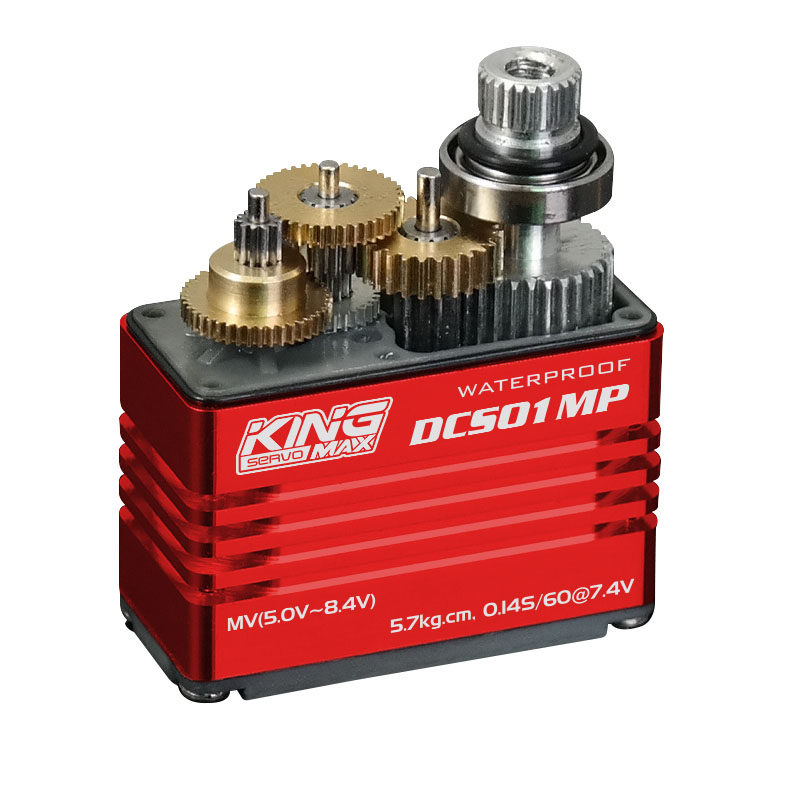 KINGMAX高压数码全防水DCS01MP金属齿26g小固定翼车方向舵25T舵机怎么看?