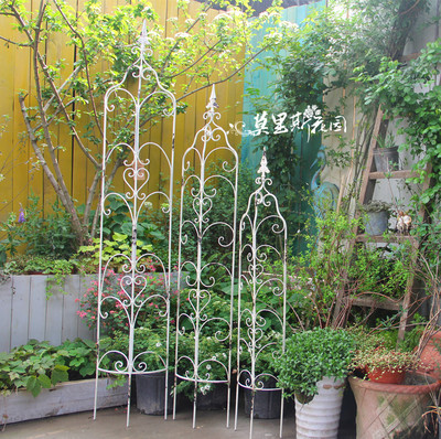 莫里斯花园出品订单花园杂货植物攀爬架铁线莲欧月爬藤架支撑架