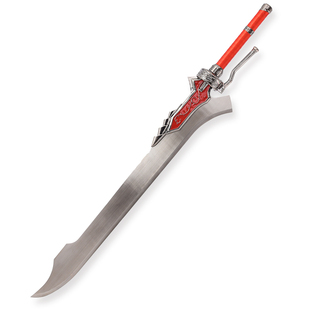 鬼泣5尼禄cos绯红女皇剑 角色扮演道具游戏模型金属 未开刃