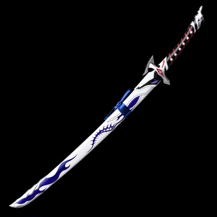 黄泉刀金属大号1.5米1比1合金太刀黄泉COS木模型同人周边未开刃