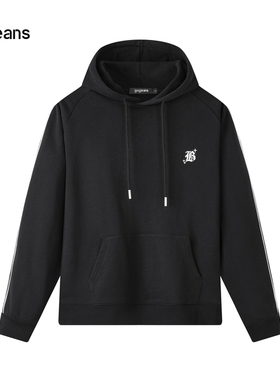 gxg.jeans男装2024年秋季新款连帽卫衣J24X313057