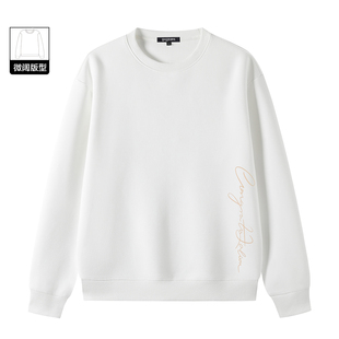 圆领青少年情侣卫衣 休闲运动户外上装 2025秋款 gxgjeans男装