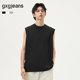 25年夏新品 gxg.jeans男装 背心男 刺绣宽松圆领无袖 多色个性
