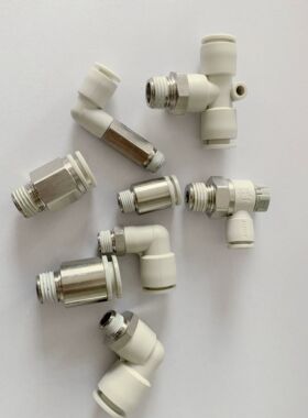 SMC型 禁铜 不锈钢304 锂电 KGH KGL KGW KGF AS1201 气管接头 PC