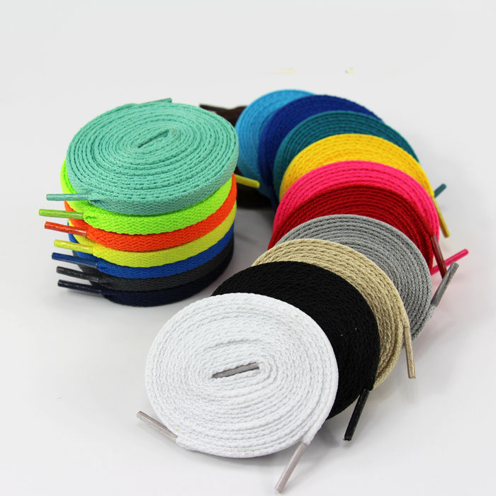 帆布鞋运动鞋休闲鞋跑鞋鞋带 黑色白色彩色鞋带个性搭配百搭鞋带