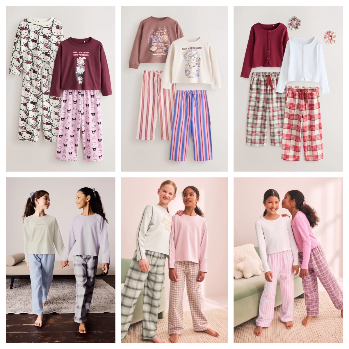 NEXTHelloKitty卡通长袖居家服