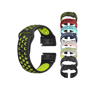 适配Garmin佳明Enduro2手表安夺二代洞洞硅胶运动透气耐用手表带