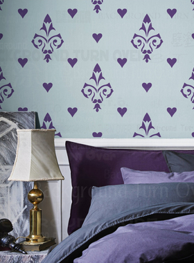 40cm-80cm模板墙绘画画DIY工具壁画装饰墙体画镂空喷漆艺术漆S129