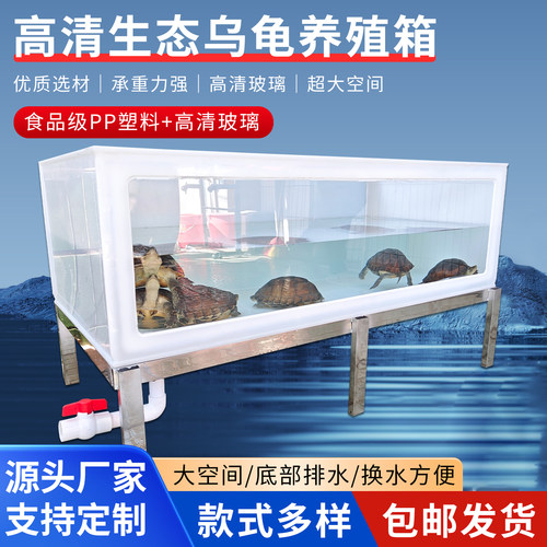 PP板生态乌龟养殖箱结实耐用环保