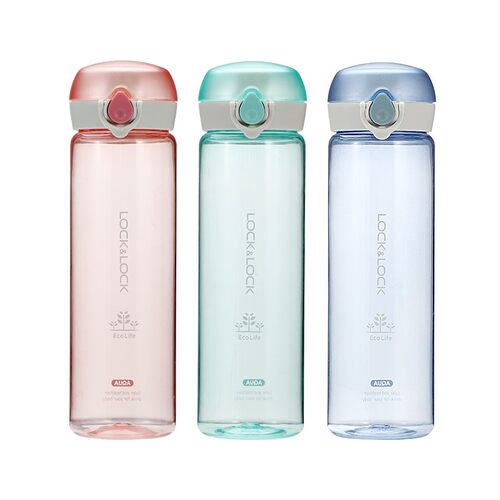 运动乐扣乐扣水杯一键式550ml