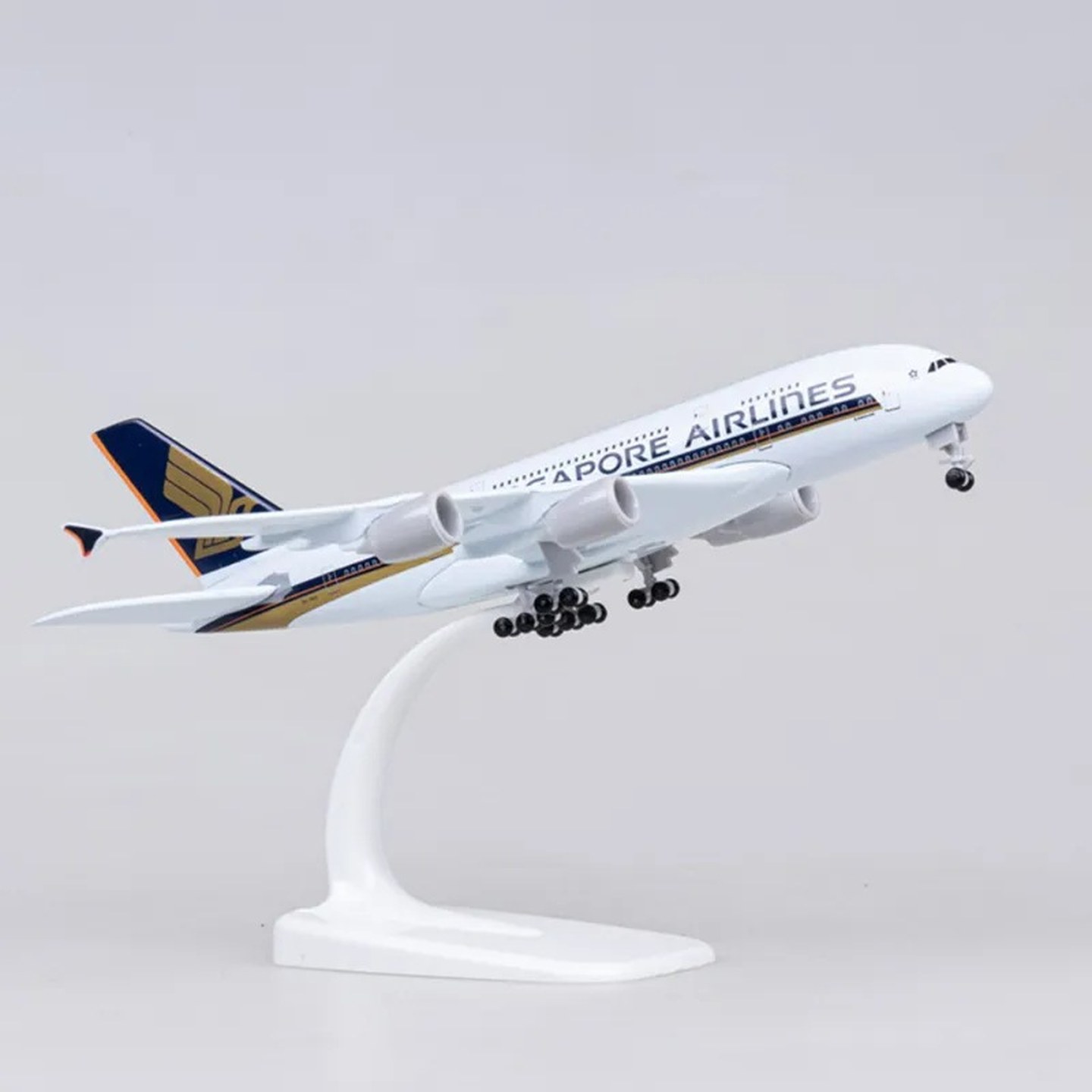 新加坡航空20CMA380合金静态飞机模型仿真航模礼物玩具礼品收藏摆