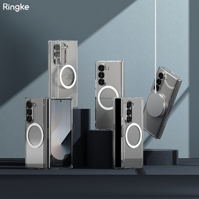 韩国Ringke透明高防护手机壳适用于三星Galaxy Z Fold 6磁吸防摔保护套zfold简约时尚挂绳孔