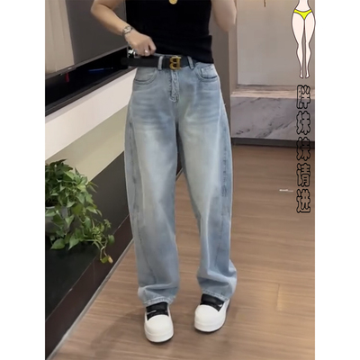 遮肉又显瘦~宽松遮胯阔腿裤