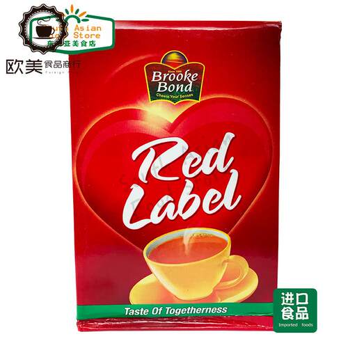 Indian food布鲁克邦德红茶 Black tea 红标茶 Red Label Tea红茶