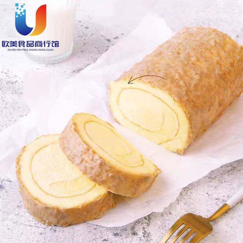 脆脆海盐奶酥巧克力扁桃仁脆脆杏仁酱蛋糕涂抹面包泡芙夹心图片