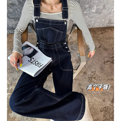 背带长裤常规牛仔春夏加长女裤