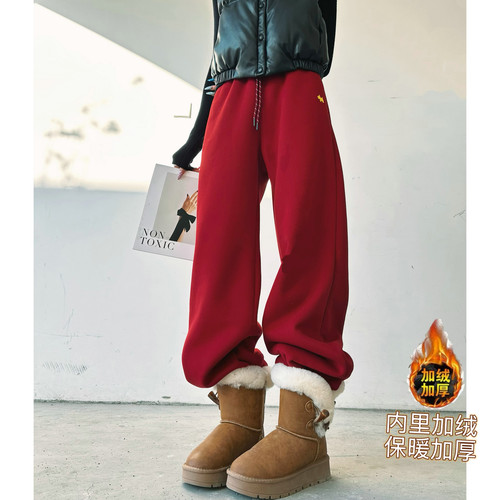 高腰原创猫猫家长裤加长女裤