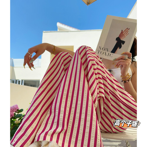 原创猫猫家长裤加长女裤