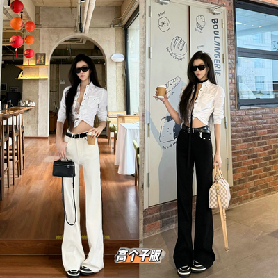 微喇长裤常规牛仔v秋冬加长女裤