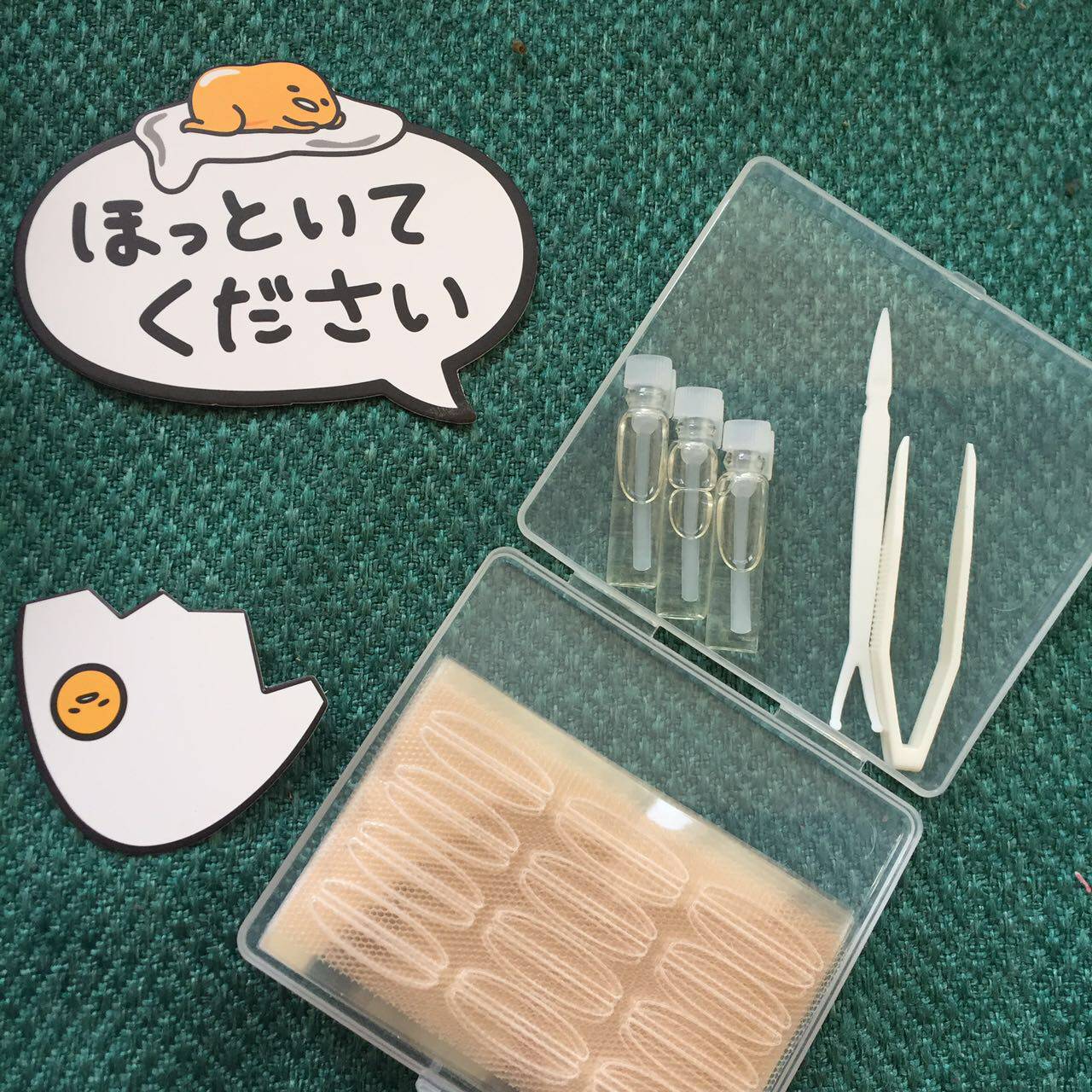 蒋欣同款双眼皮贴镂空蕾丝美目隐形自然持久防水小号形状送胶水