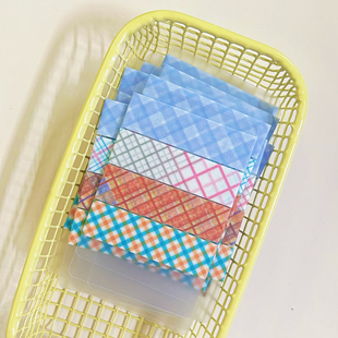 分装胶带 日本mt和纸胶带基础格子桌布方眼毛衣线条手账胶带分装