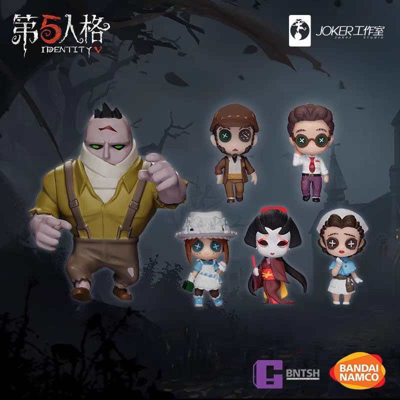 正版万代扭蛋 第五人格 园丁 医生 红蝶手办公仔周边挂件图片