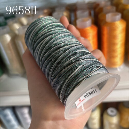 CS手工结绳闪闪亮晶晶粒粒金纱