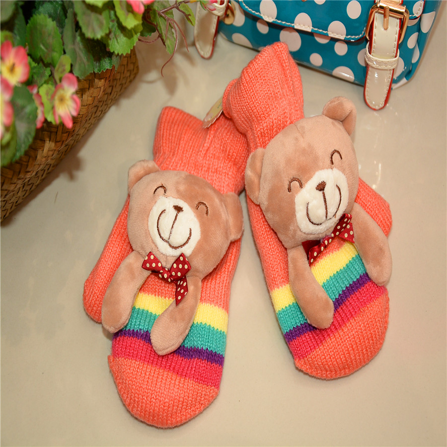 Gants pour enfants en de laine - Ref 2146946 Image 4