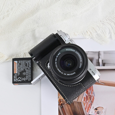 富士xm5相机包保护套x100vi手柄皮套XM5相机底座壳xt50相机套配件