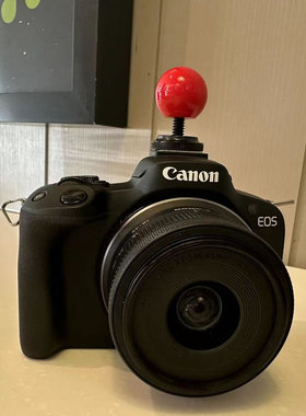 适用于佳能R50相机热靴盖尼康小红球富士xs10xs20xt30索尼适用M50