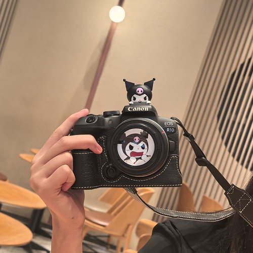 佳能R10相机套R50Vr62r8保护套R100底座包R6二代配件R50皮套RP壳