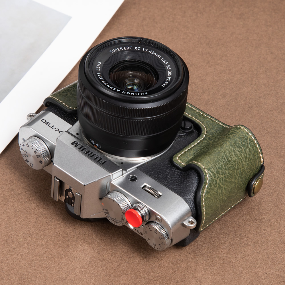 富士XS10相机套XT5 XT30II二代保护套XT200微单XT4相机包绿色XH2S-封面