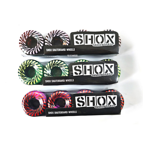 SHOX滑板专业动作街式轮子