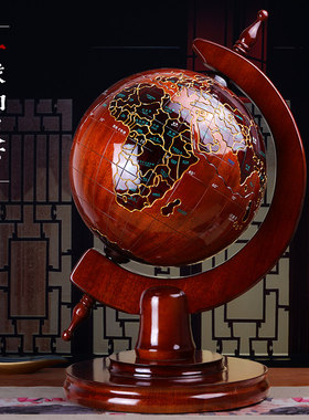 地球仪办公室摆件家居装饰品公司开业送礼乔迁新居毕业纪念品