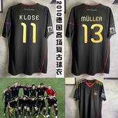 复刻版 球衣克洛泽穆勒拉姆足球服 2010年世界杯德国队客场复古老款