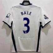 球衣 复刻版 热刺主场白色复古老款 09赛季 贝尔莫德里奇足球服 2008