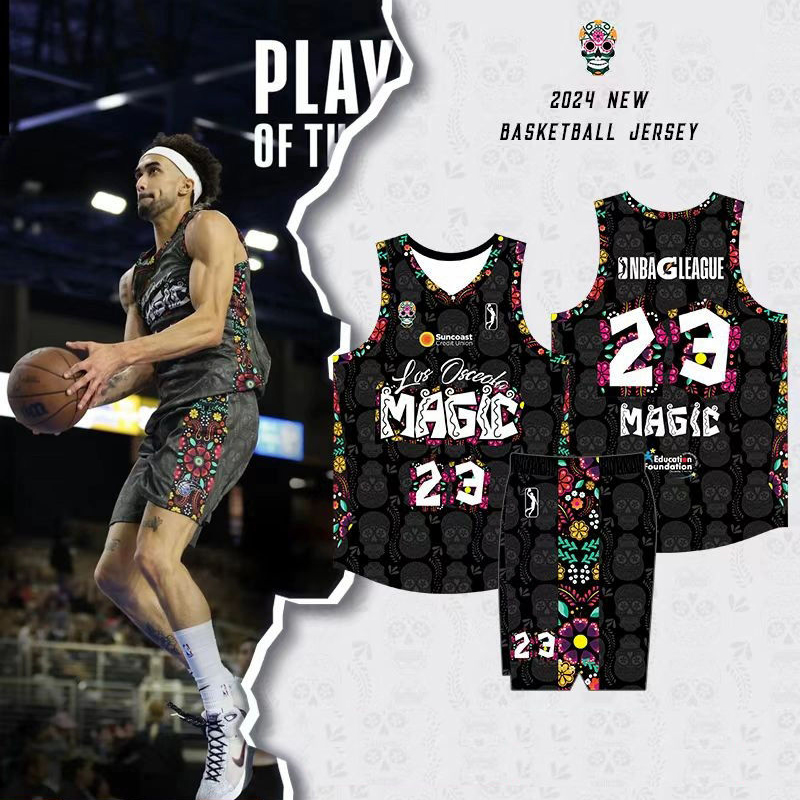 新款G联赛美式篮球服套装球衣定制男村ba学生运动比赛训练队服潮