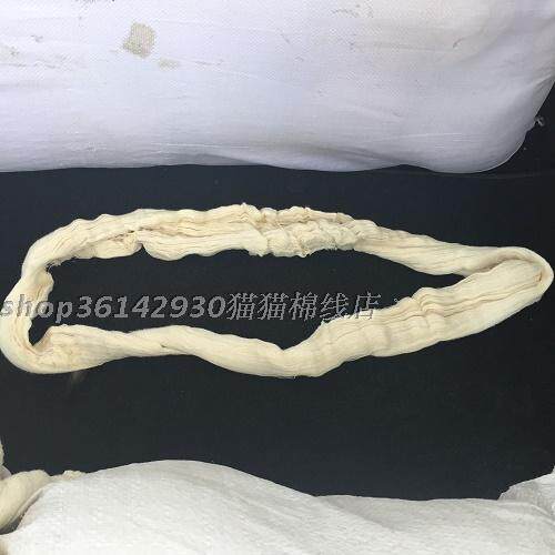 本白纯棉线绞纱全棉直径手工织布