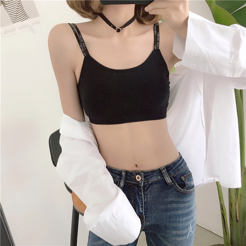 New simple double shoulder bra underwear for women