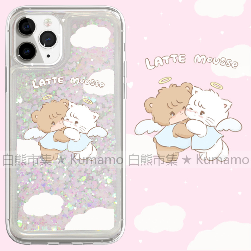 适用iphone17promax手机壳15苹果16三星25ultra小米流沙oppovivo透明14保护套13小猫兔子mikko韩风17云朵16e