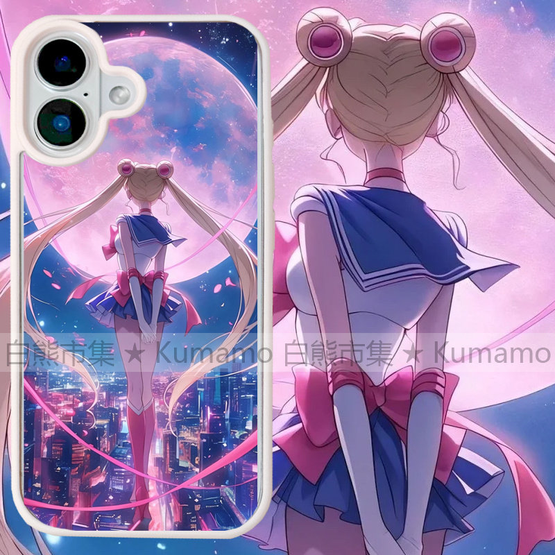 适用iphone17promax苹果16手机壳MagSafe磁吸15支架14透明13动漫17美少女战士25ultra卡通17日系16e保护套12