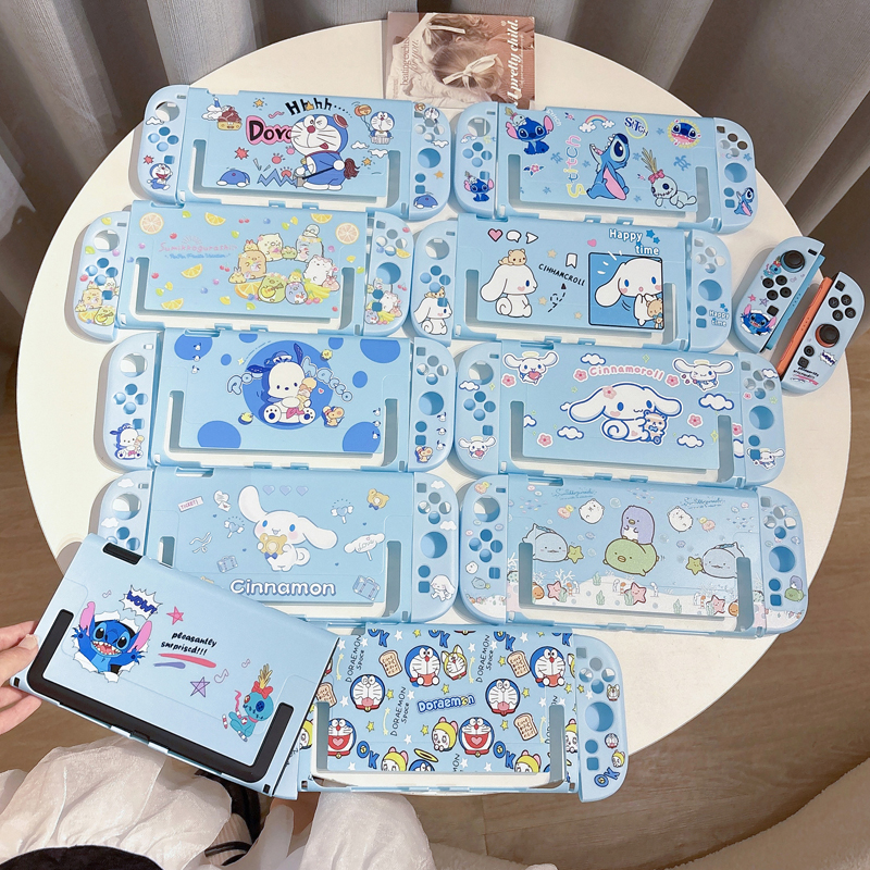 任天堂switch2保护壳墙角生物玉桂卡通配件软边背面硬分体保护套
