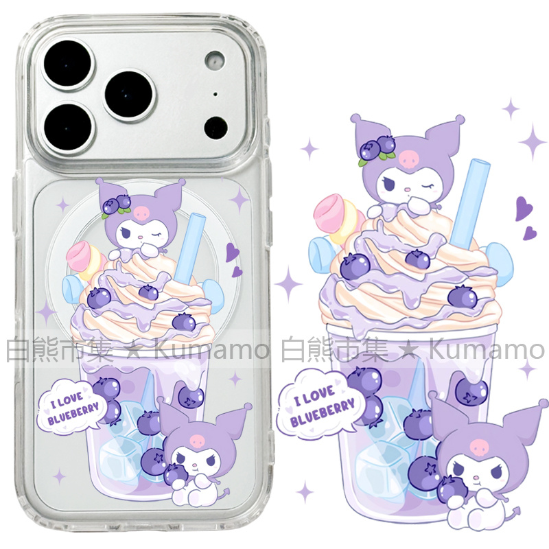 适用iphone17promax苹果16手机壳MagSafe磁吸15支架14透明13蓝莓库洛米17饮料25ultra卡通ins风12保护套女16e