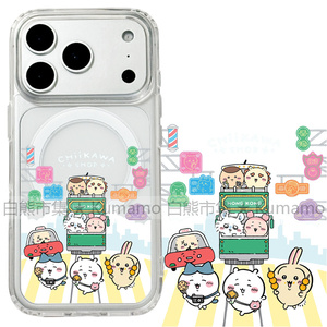 适用iphone17promax苹果17手机壳MagSafe磁吸16支架15透明14吉伊卡哇13香港12巴士26ultra卡通16e保护套女17e
