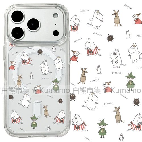 适用iphone17promax苹果16手机壳MagSafe磁吸15支架14透明13姆明亚美17日系18promax卡通18可爱12保护套16e