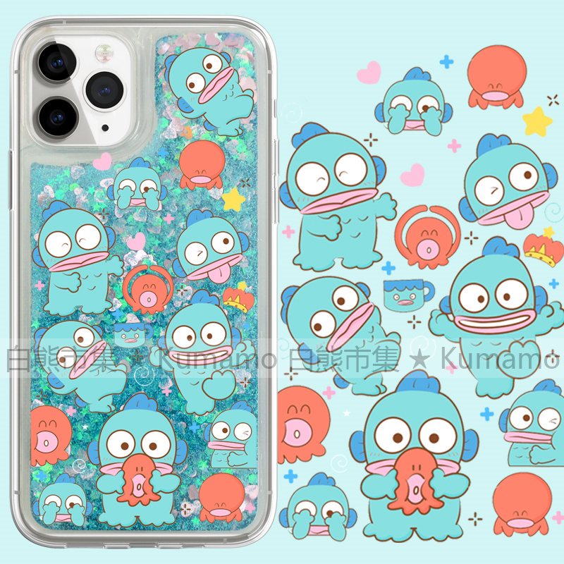 适用iphone17promax手机壳16苹果17三星25ultra小米流沙oppovivo透明14保护套13人鱼汉顿12丑鱼16e章鱼15卡通