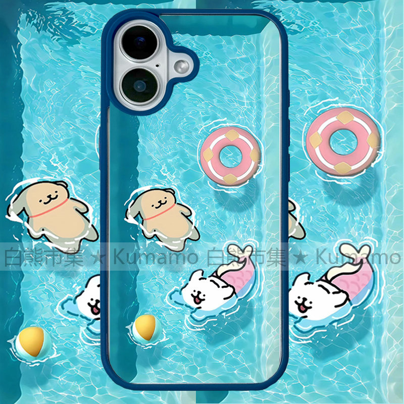 适用iphone17promax苹果17手机壳MagSafe磁吸15支架14透明13线条小狗25ultra泳池12卡通11韩风17e保护套17pro