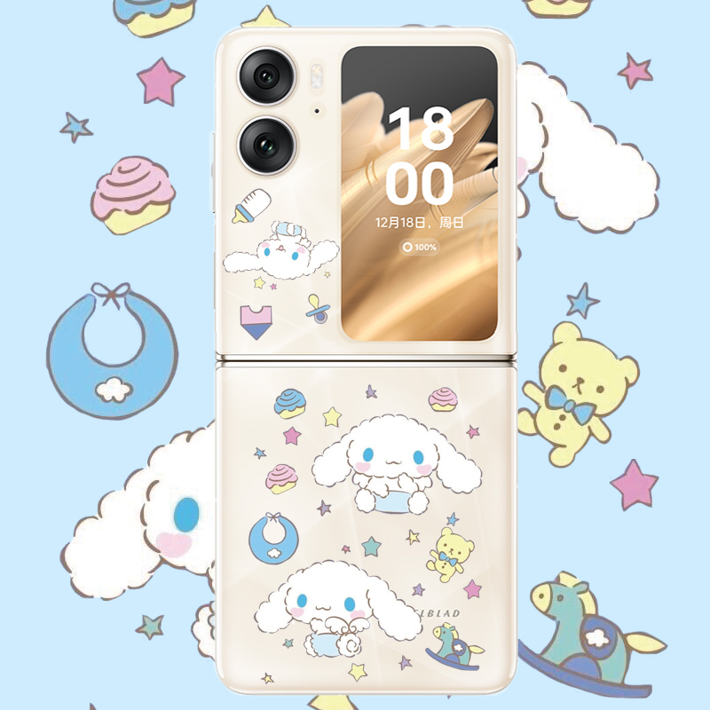 oppoFindN2flip手机壳透明